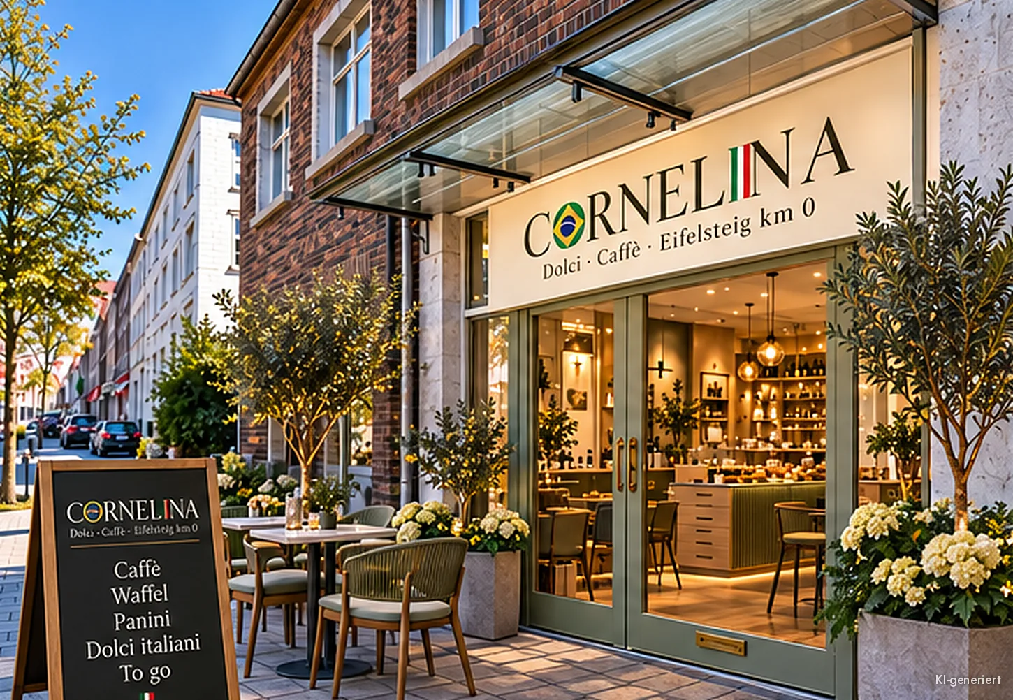 Außenansicht Cornelina am Napoleonsberg (KI-Visualisierung)